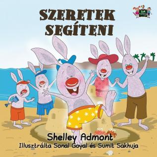 I Love to Help: Hungarian Edition (Hungarian Bedtime Collection)