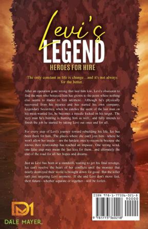 Levi's Legend: A SEALs of Honor World Novel: 1 (Heroes for Hire)