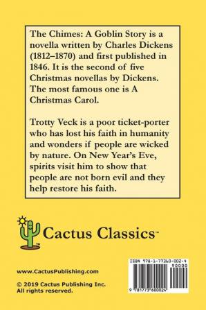 The Chimes (Cactus Classics Large Print): A Goblin Story; 16 Point Font; Large Text; Large Type; Illustrated