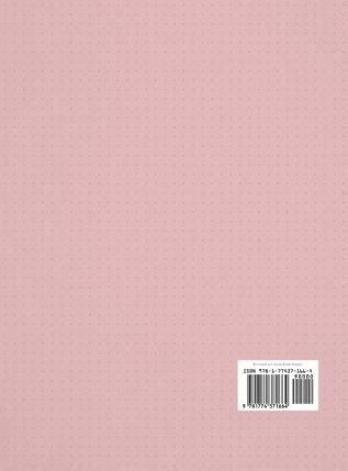 Large 8.5 x 11 Dotted Bullet Journal (Light Pink #18) Hardcover - 245 Numbered Pages