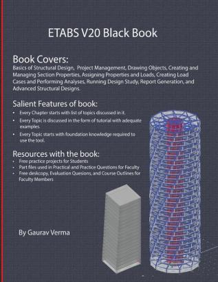 ETABS V20 Black Book