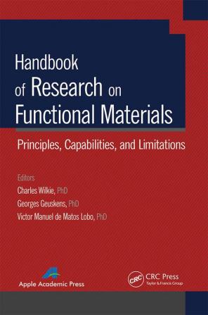 Handbook of Research on Functional Materials