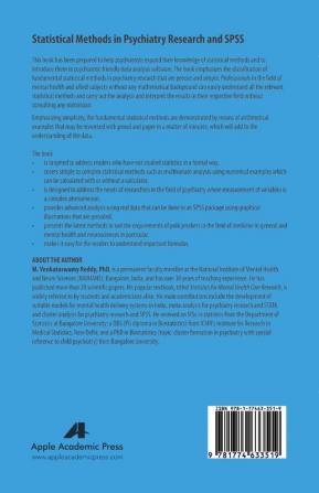 Statistical Methods in Psychiatry Research and SPSS