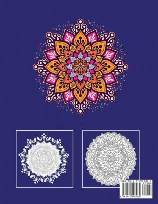 Mandala Coloring Book: A Coloring Book of Mandalas for Stress Relief Relaxation and Inner Peace