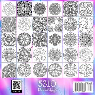 Mandalas for Any Mood: Relaxing Coloring Book for Adults