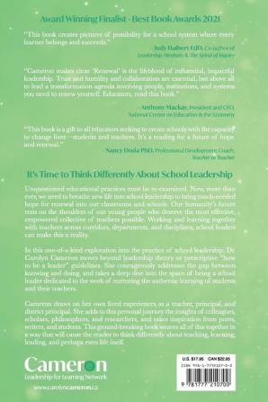 Renewal: Breathing New Life into School Leadership