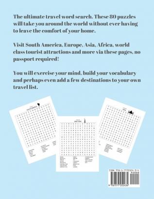 Around the World In 80 Word Search Puzzles