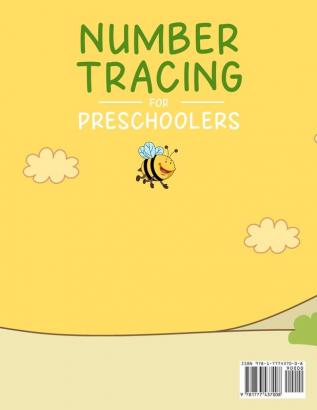 Number Tracing for Preschoolers: Trace Numbers Practice Workbook for Pre K Kindergarten and Kids Ages 3-5. Have Fun Learning Easy Math Write and Count from 0-100. Activities to Color and Games.