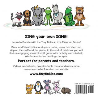 Tiny Tinkles Little Musicians Doodle Book 1