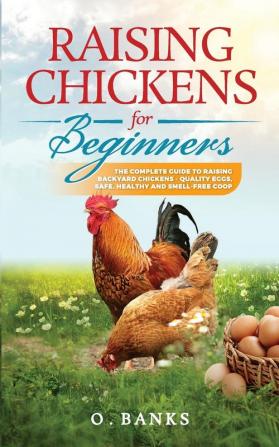 Raising Chickens for Beginners: The Complete Guide To Raising Backyard Chickens - Quality Eggs Safe Healthy and Smell-free Coop Paperback