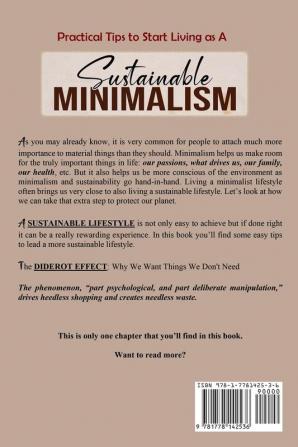 SUSTAINABLE MINIMALISM