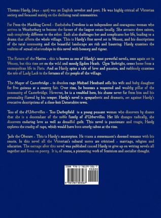 Five Novels by Thomas Hardy - Far From The Madding Crowd The Return of the Native The Mayor of Casterbridge Tess of the D'Urbervilles Jude the Obscure (complete and Unabridged)