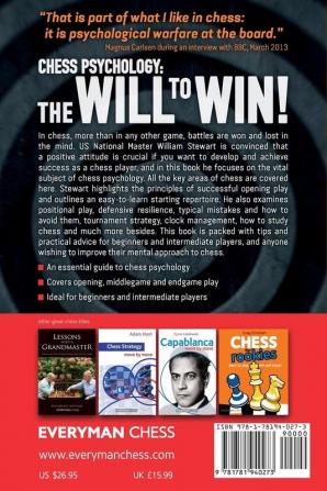 Chess Psychology: The Will to Win! (Everyman Chess)