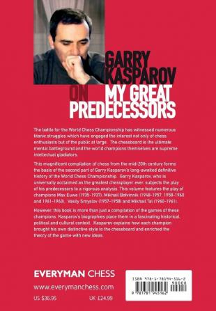 Garry Kasparov on My Great Predecessors Part Two: Euwe Botvinnik Smyslov Tal