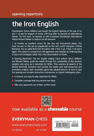 Opening repertoire: The Iron English (Everyman Chess)