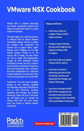 VMware NSX Cookbook