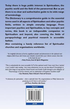 The A-Z Spiritualism Dictionary