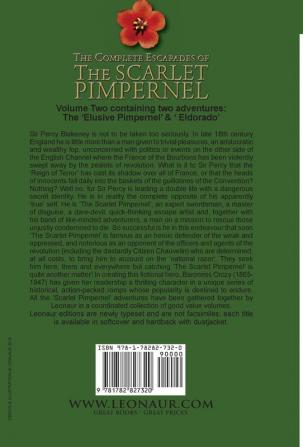 The Complete Escapades of The Scarlet Pimpernel-Volume 2: The Elusive Pimpernel & Eldorado