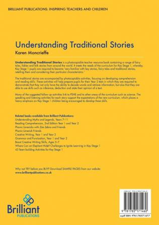 Understanding Traditional Stories: Comprehension and Reading Activities for Key Stage 1