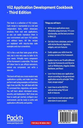 Yii2 Application Development Cookbook - Third Edition