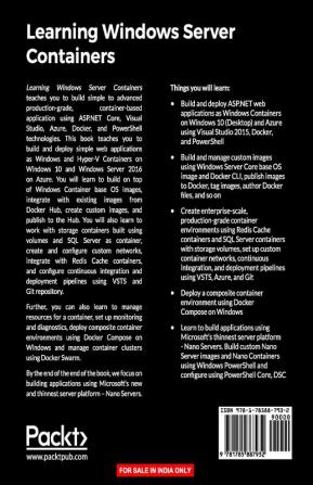 Learning Windows Server Containers