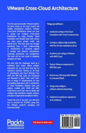 VMware Cross-Cloud Architecture