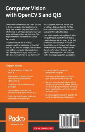 Computer Vision with OpenCV 3 and Qt5