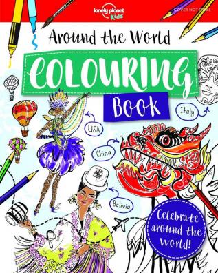 Around The World Colouring Book 1