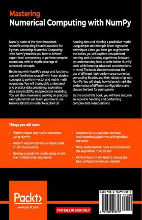 Mastering Numerical Computing with NumPy