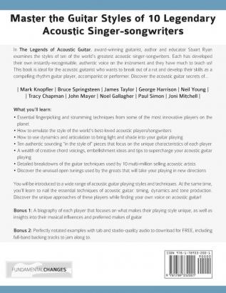 The Legends of Acoustic Guitar: Learn to play guitar in the style of the world's greatest singer-songwriters: 1 (Play Acoustic Guitar)