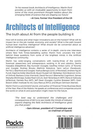 Architects of Intelligence: The truth about AI from the people building it