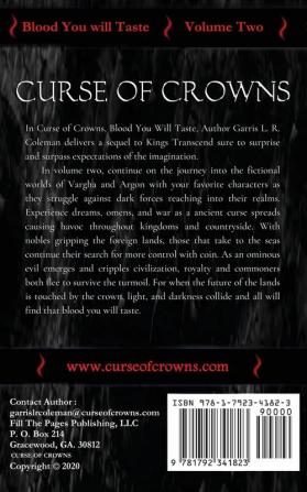 Curse of Crowns Blood You Will Taste: Blood You Will Taste: 2 (The War on All Shores)