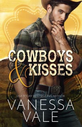 Cowboys & Kisses: Large Print: 1 (Lenox Ranch Cowboys)