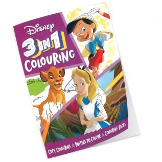 Disney: 3-in-1 Colouring