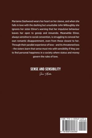 Sense and Sensibility