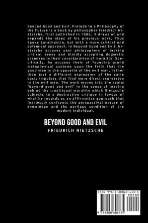 Beyond Good and Evil