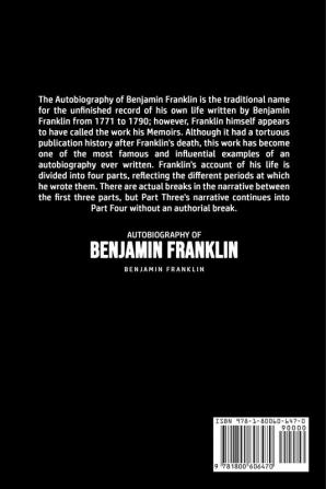 Autobiography of Benjamin Franklin