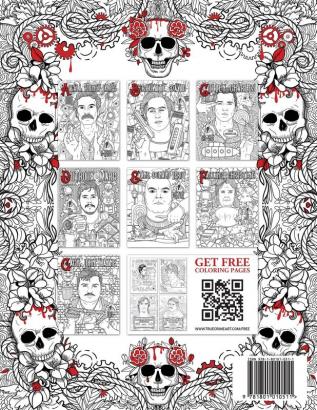 Bloody Alphabet 2: The Scariest Serial Killers Coloring Book. A True Crime Adult Gift - Full of Notorious Serial Killers. For Adults Only (Serial Killer Trivia)