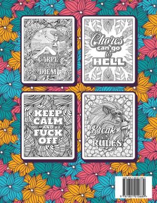 Calm the Fuck Down: A Motivating Swear Word Coloring Book for Adults. Turn Your Stress Into Your Success During Tough Times!