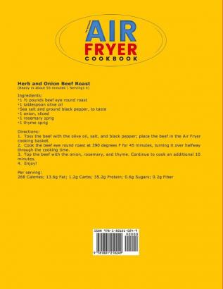 The Ultimate Air Fryer Cookbook: 1000 Affordable Quick and Easy Air Fryer Recipe for Beginners and Advanced Users