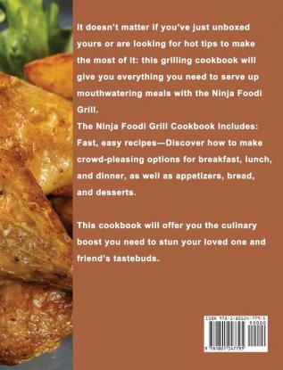 The Ninja Foodi Grill Cookbook: 550 tasty ways to get the most out of your Ninja Foodi Grill