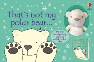 TNM POLAR BEAR BOOK AND TOY