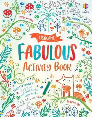 Usborne Fabulous Activity Book | The