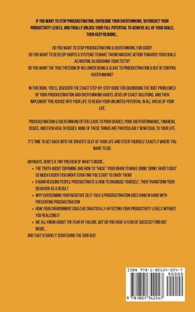 Overcome Procrastination & Overthinking (2 in 1): Develop Your Self-Discipline Mental Toughness & Healthy Lifelong Mindfulness Habits To Fulfil Your Potential & Smash Your Goals