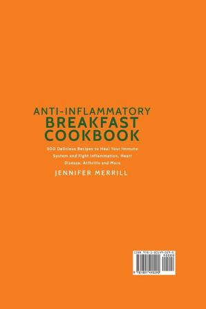 Anti-Inflammatory Breakfast Cookbook