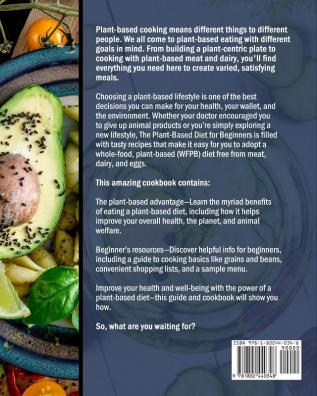 Plant Based Diet Cookbook For Beginners: Healthy & Natural Recipes for Smart People on A Budget