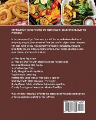 The Essential Hamilton Beach Air Fryer Cookbook For Beginners: The Ultimate Guide to Master your Hamilton Beach Air Fryer with 550 Flavorful Recipes ... for Beginners and Advanced Pitmasters