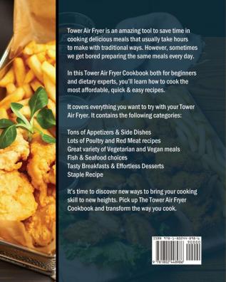 The Ultimate Tower Air Fryer Cookbook: 220 Tested and Tasty Recipes for Everyday Meals