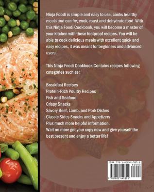 The Easy Ninja Foodi Cookbook: Simple Delicious and Healthy Recipes to Pleasantly Surprise Your Family and Friends