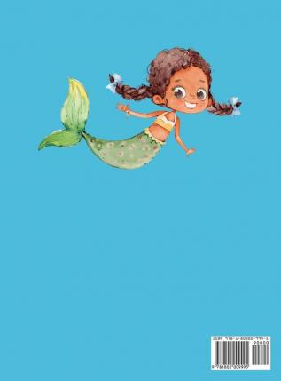 Cute and Adorable Mermaid Coloring Book for kids 4-8: An Activity book with gorgeous mermaids and ocean animals. A funny gift idea for boys and girls